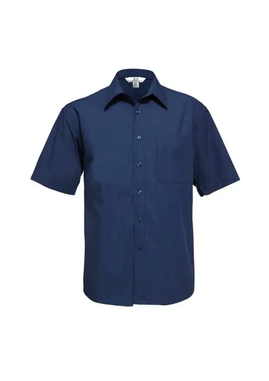 Picture of Mens Micro Check Short Sleeve Shirt