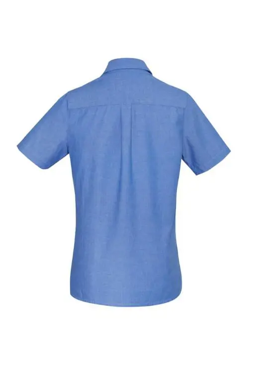 Picture of Womens Chambray Short Sleeve Shirt