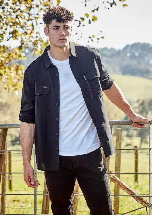 Picture of Mens Outdoor Long Sleeve Shirt