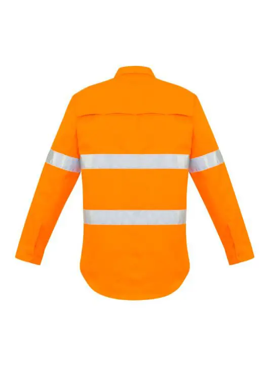 Picture of Mens Hi Vis Hoop Taped Long Sleeve Shirt