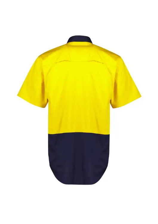 Picture of Mens Hi Vis Short Sleeve Shirt