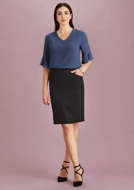 Picture of Womens Siena Bandless Pencil Skirt