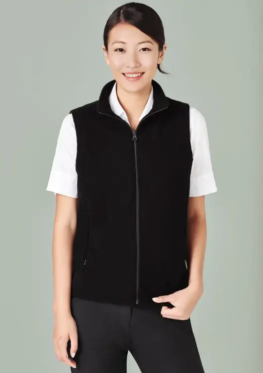 Picture of Womens Plain Micro Fleece Vest
