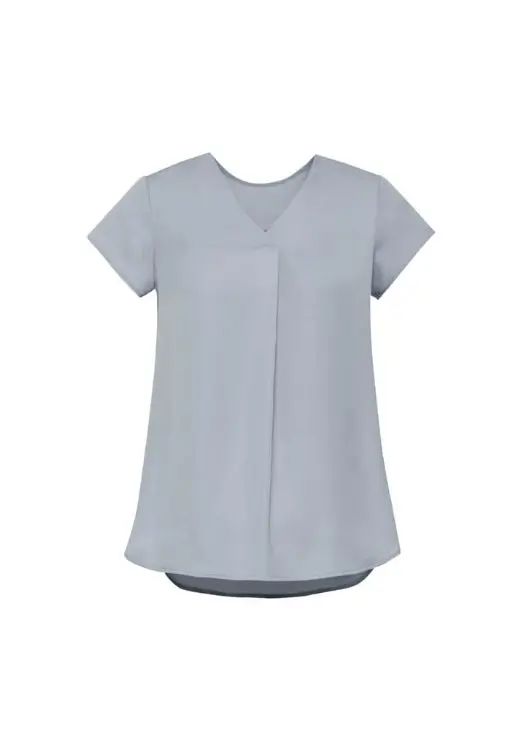 Picture of Womens Kayla V-Neck Pleat Blouse
