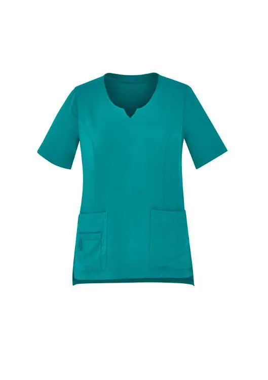 Picture of Womens Avery Round Neck Scrub Top