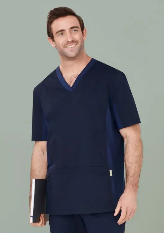 Picture of Mens Riley Stretch Scrub Top