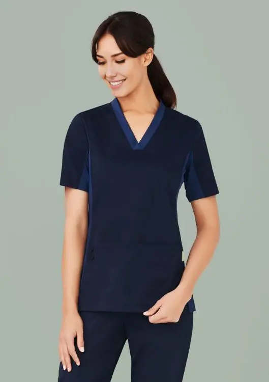 Picture of Womens Riley Stretch Scrub Top