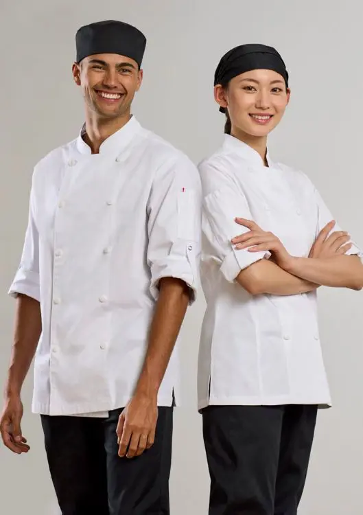 Picture of Mens Gusto Long Sleeve Chef Jacket