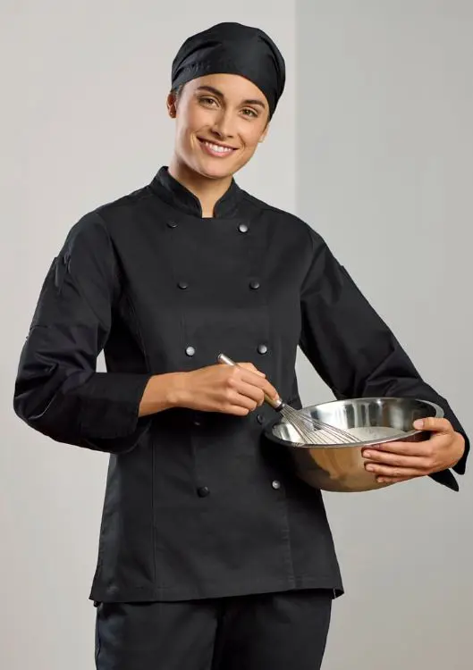 Picture of Womens Gusto Long Sleeve Chef Jacket