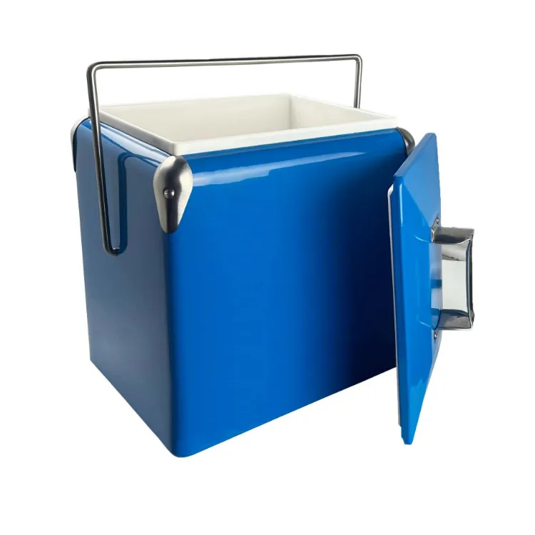 Picture of Retro Metal Ice Cooler Box 13L