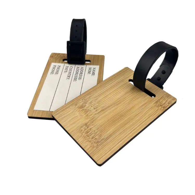Picture of Bamboo Luggage Tag