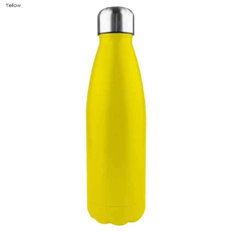 Picture of Komo Shiny Stainless Steel Drink Bottle Single Wall