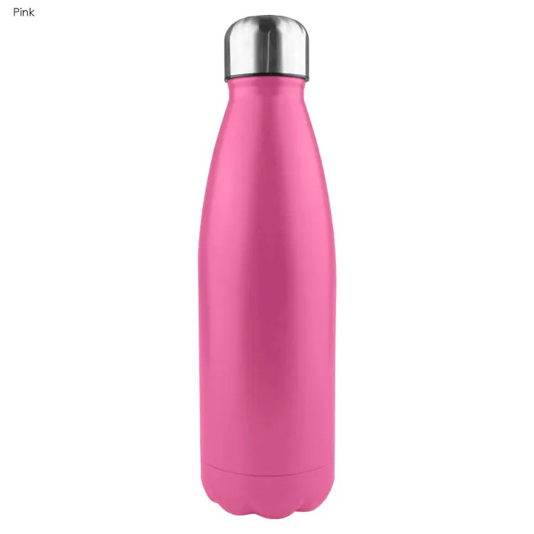 Picture of Komo Shiny Stainless Steel Drink Bottle Single Wall