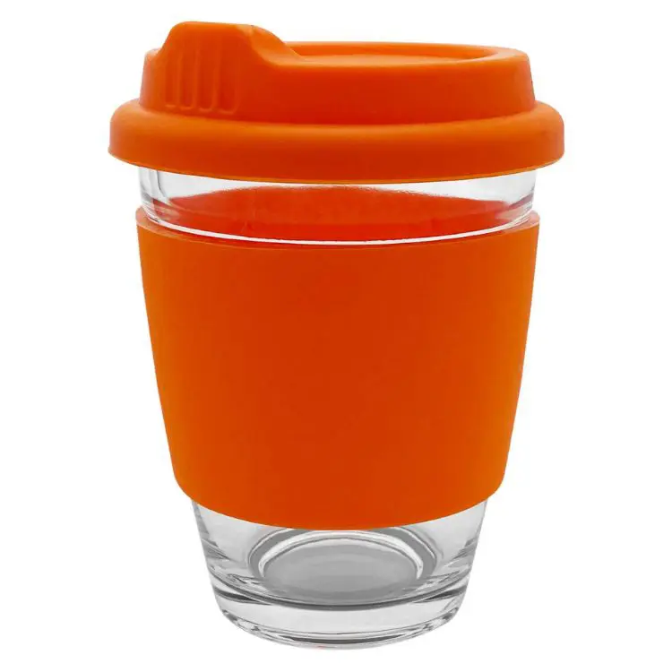 Picture of Carlo Glass Coffee Cup – Silicone