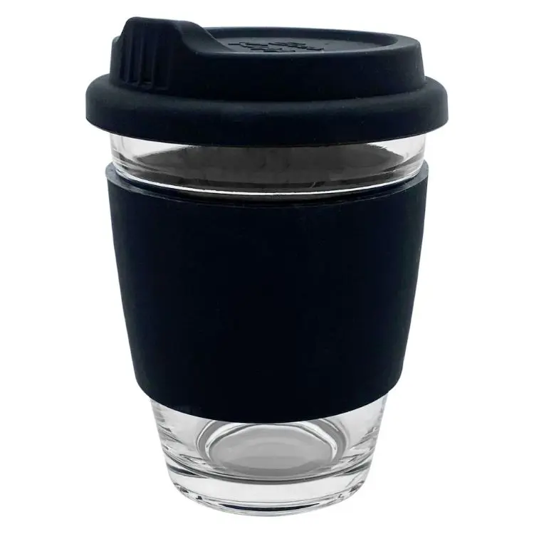 Picture of Carlo Glass Coffee Cup – Silicone