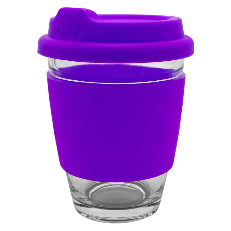 Picture of Carlo Glass Coffee Cup – Silicone