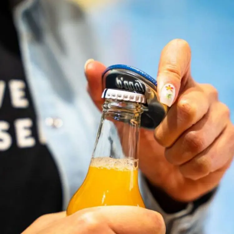 Picture of Button Badge Fridge Magnet Bottle Opener