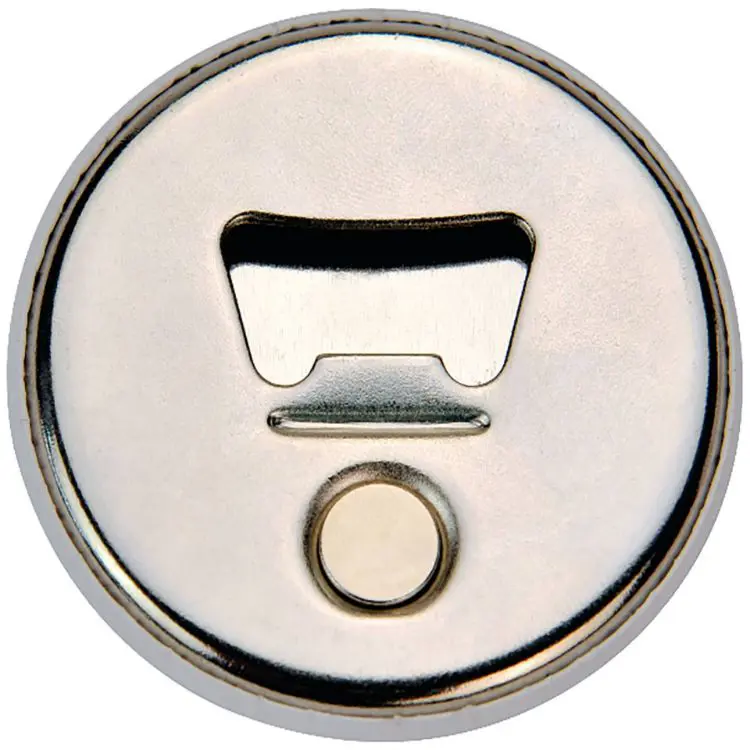 Picture of Button Badge Fridge Magnet Bottle Opener