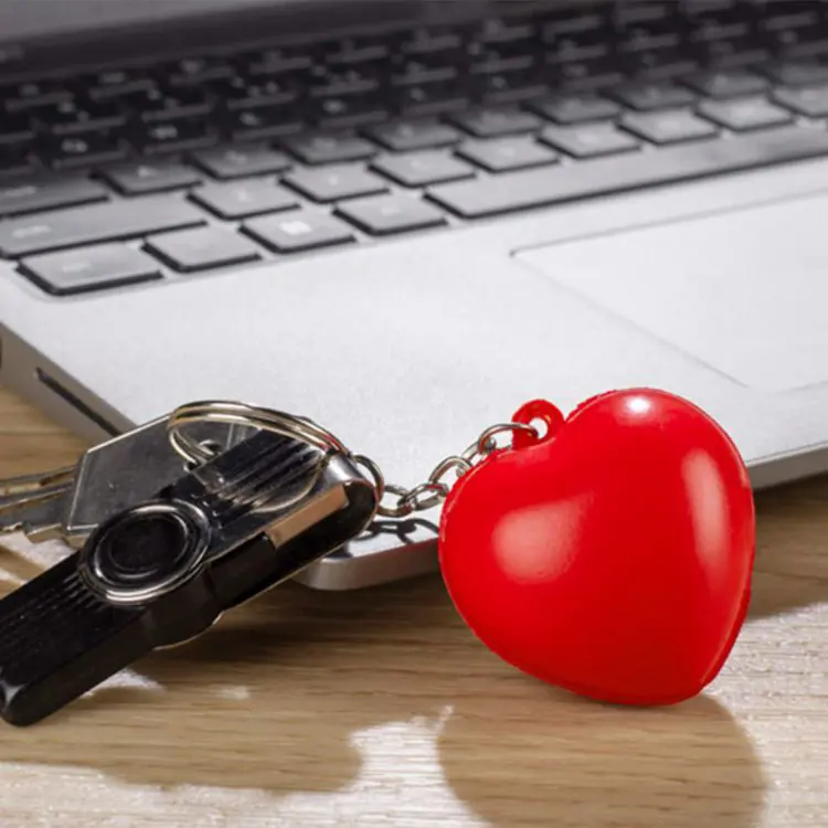 Picture of Stress Heart Key Ring
