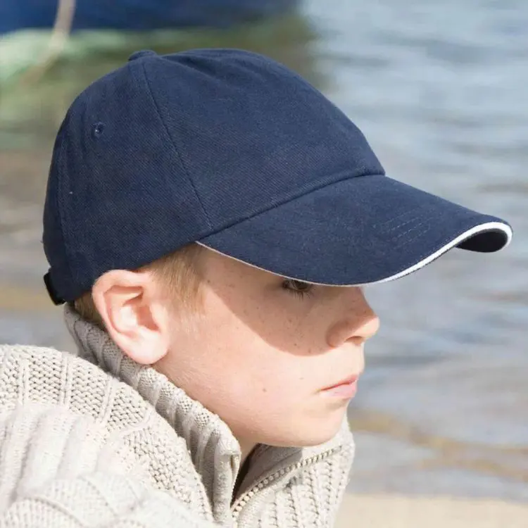 Picture of Chicago 6 Panel Kid Cotton Sandwich Cap