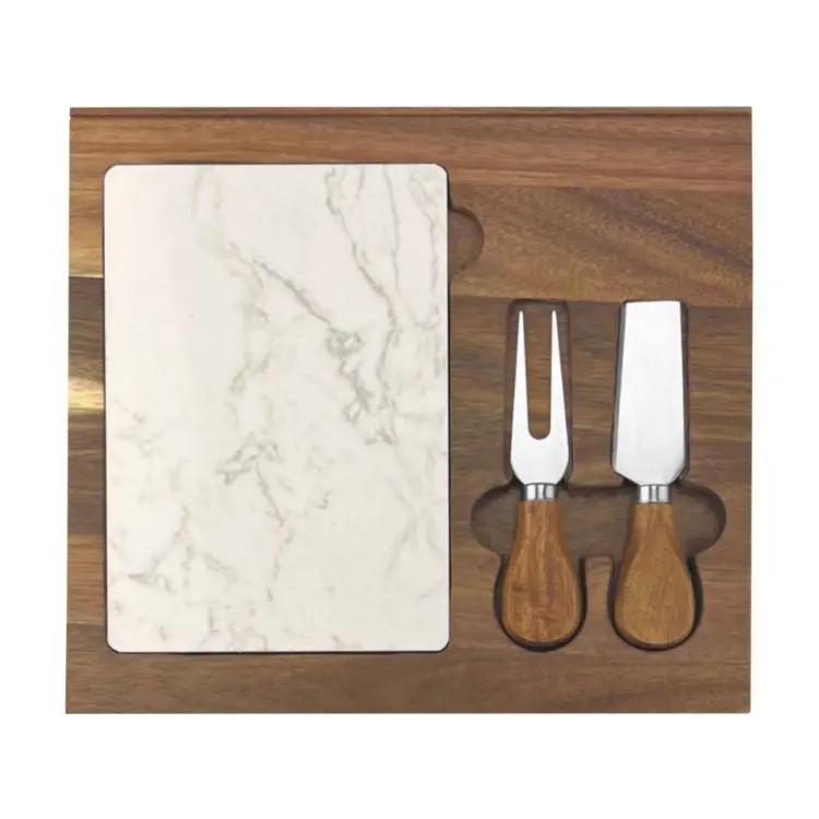 Picture of Fuzo Marble Cheeseboard and Knife Set
