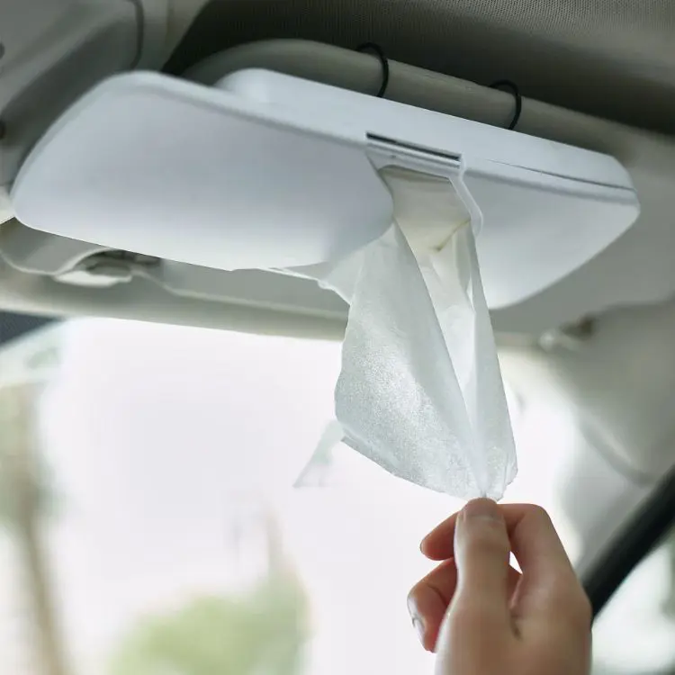 Picture of Car Sun Visor Tissue Box