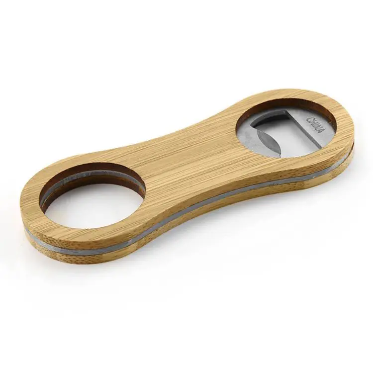 Picture of Intox Bamboo Bottle Opener Key Ring