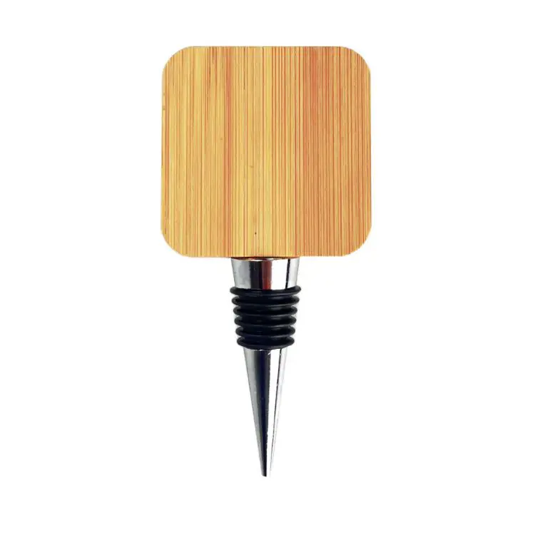 Picture of Bamboo Wine Stopper Opener