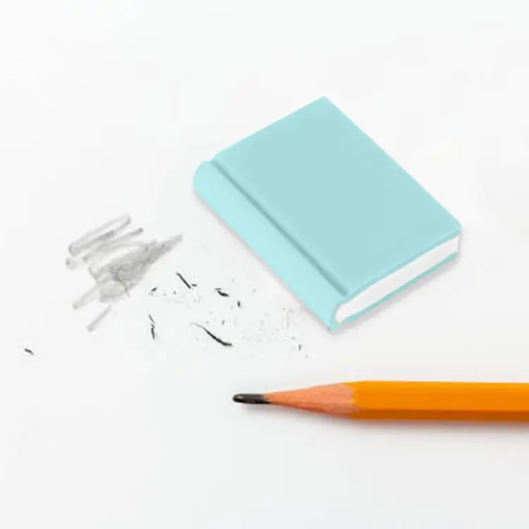 Picture of Book Shaped Rubber Eraser