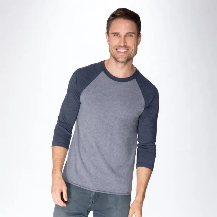 Picture of Unisex Tri-Blend 3/4 Raglan