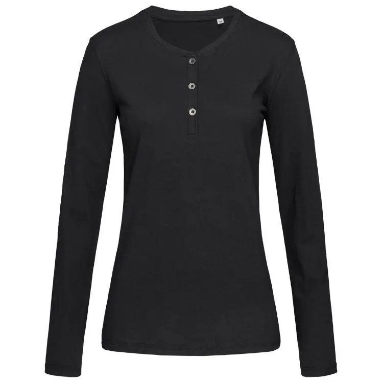 Picture of Women's Sharon Henley Long Sleeve