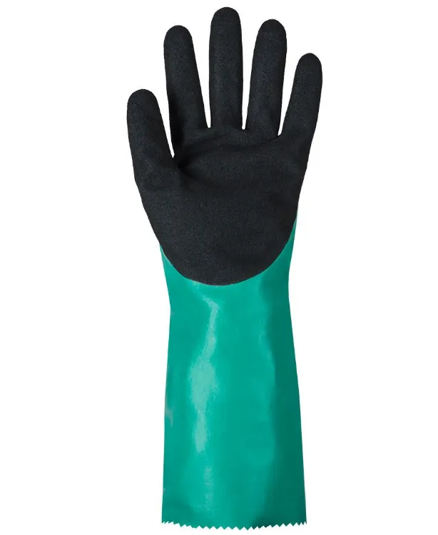 Picture of JB's Type A Nitrile Chemical Glove Green/Black