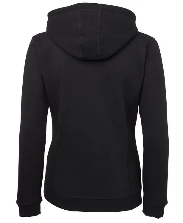 Picture of JB's Ladies Full Zip Fleecy Hoodie Black
