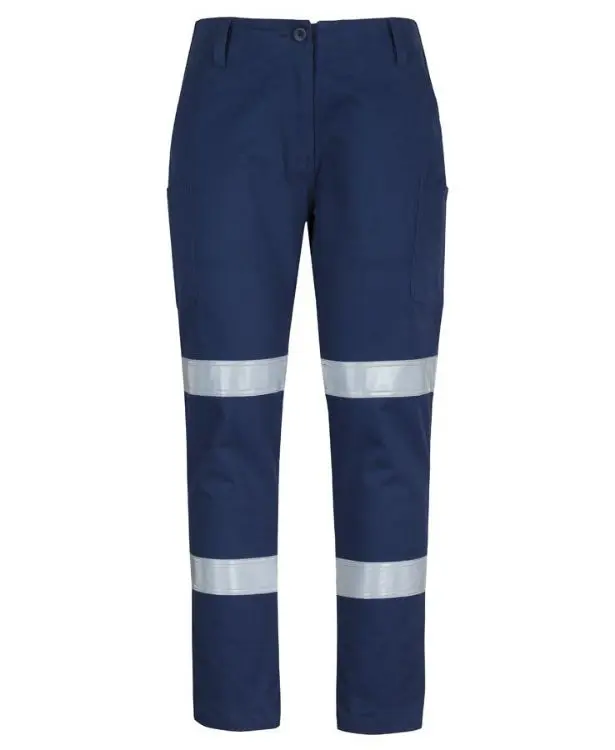 Picture of JB's Lds Multi Pkt Stretch Twill Pant With D+N Tape Navy