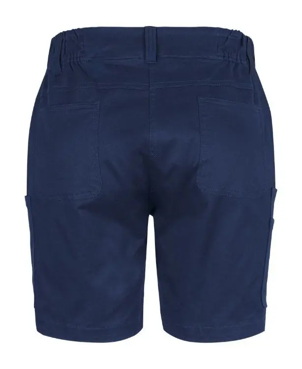 Picture of JB's Ladies Multi Pocket Stretch Twill Short Navy