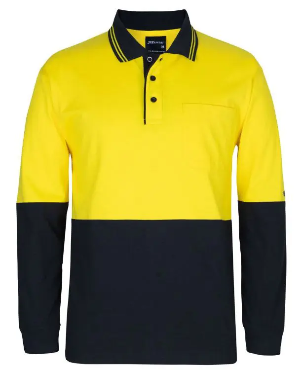 Picture of JB's Hv L/S Cotton Polo