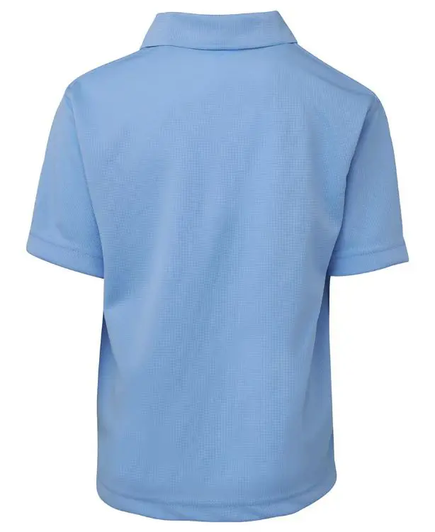 Picture of Podium Kids S/S Poly Polo White