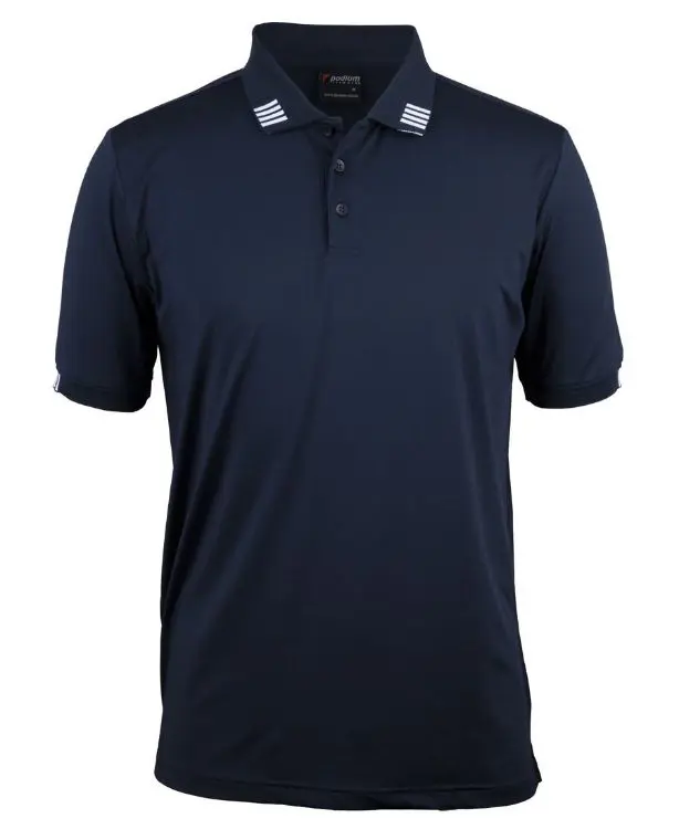 Picture of Podium 4 Stripe S/S Stretch Polo