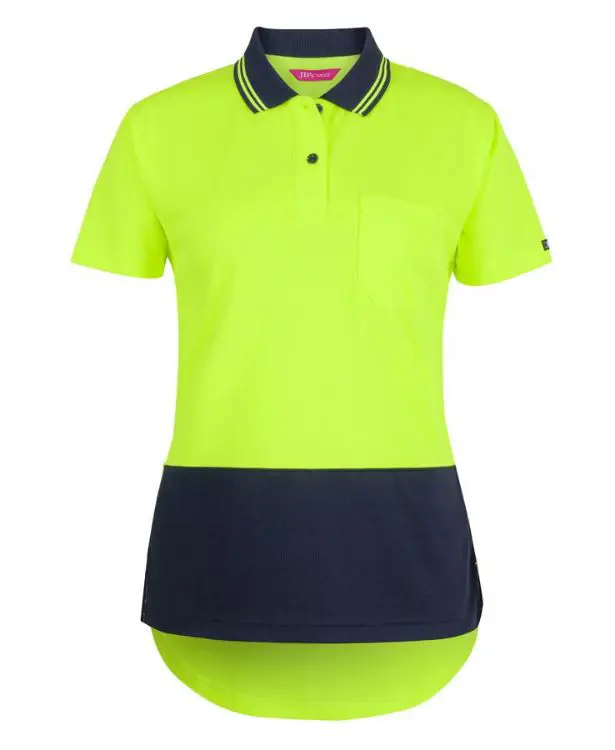 Picture of JB's Ladies Hv S/S Drop Tail Polo