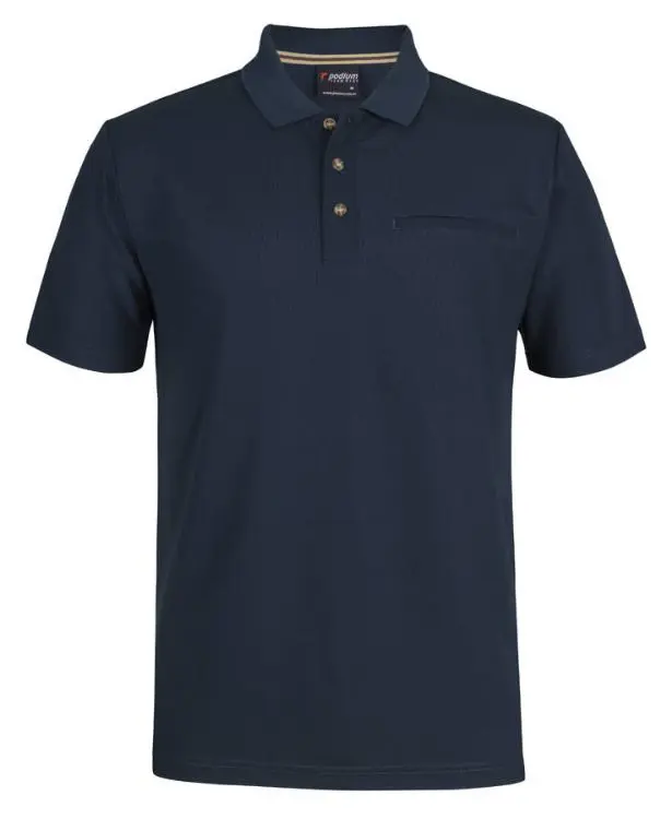 Picture of Podium S/S Recycled Polyester Pocket Polo