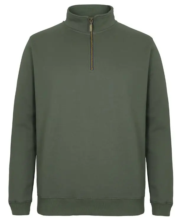 Picture of C of C  Brass 1/2 Zip Sweat