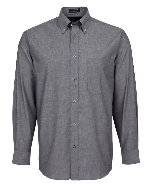 Picture of JB's L/S Fine Chambray Shirt Lt Blue