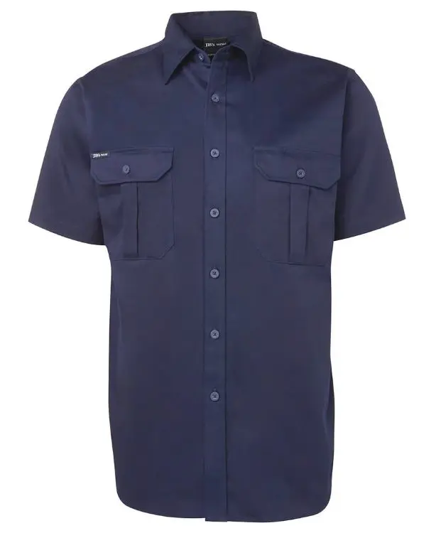 Picture of JB's S/S 190 G Work Shirt Navy