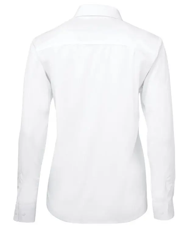 Picture of JB's Ladies L/S Original Poplin Shirt White