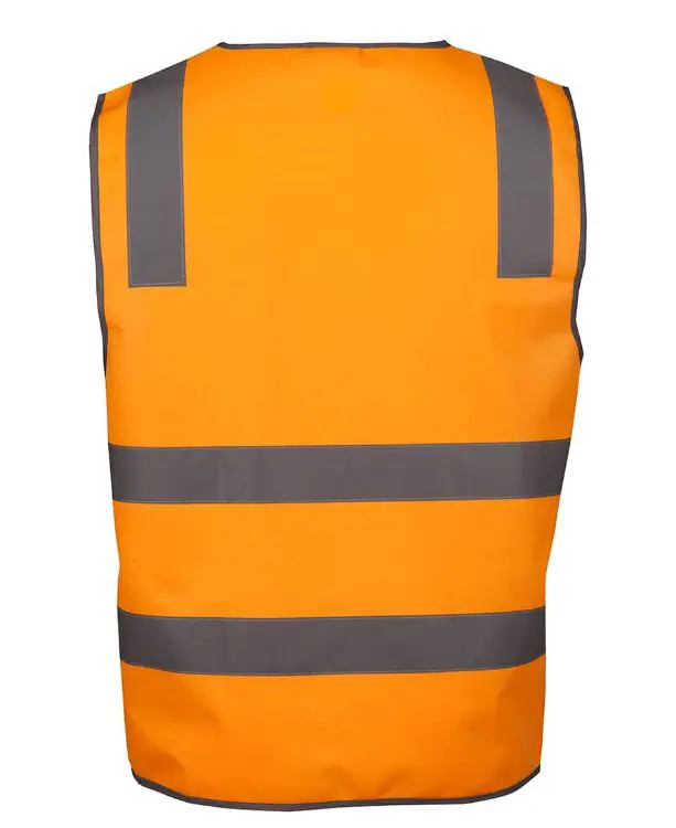 Picture of JB's Vic Rail (D+N) Zip Safety Vest Orange