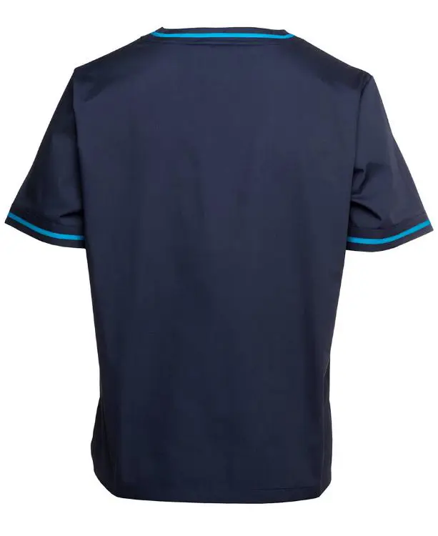 Picture of JB's Contrast Unisex Scrubs Top Navy/