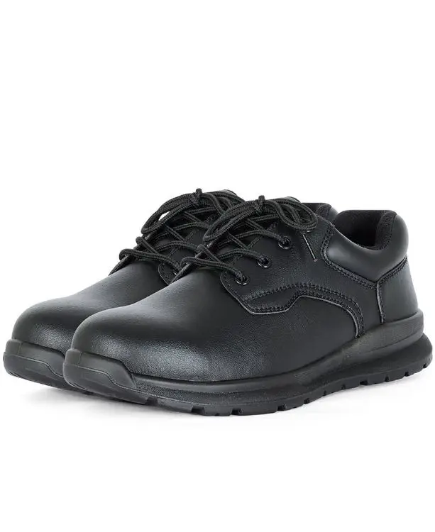 Picture of JB's Microfibre Lace Up Steeltoe Shoe Black