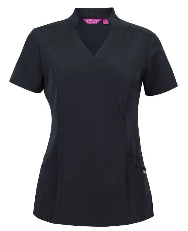 Picture of JB's Ladies Nu Mandarin Collar Scrub Top