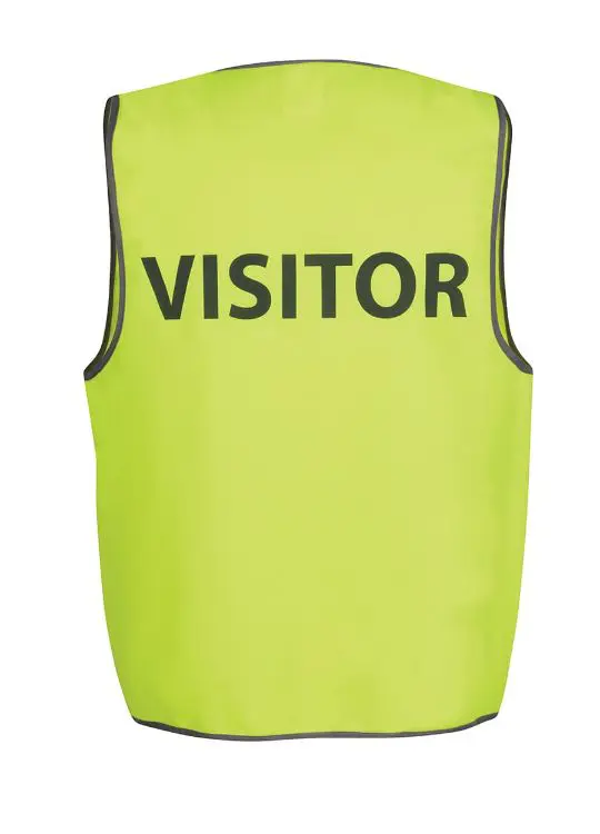 Picture of JB's Hv Safety Vest Print Visitor