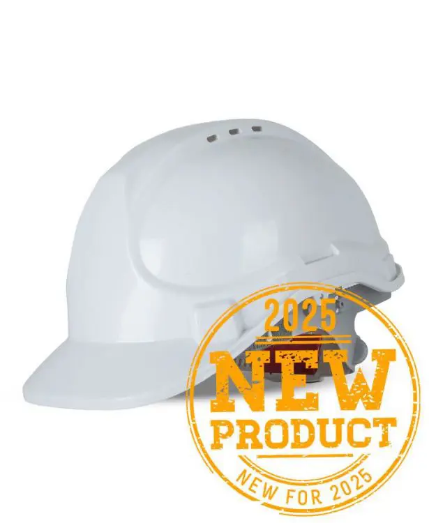 Picture of JB's Pushlock Safety Helmet (10 Pk) White